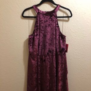 Crushed Velvet Dress